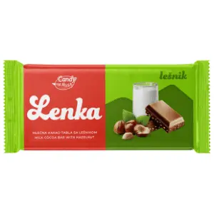 Kakao tabla LENKA lešnik 100g slide slika