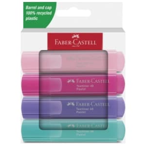 Marker FABER CASTELL textliner pastel 46 4kom slide slika