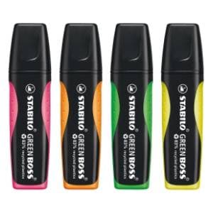 Marker STABILO green boss set 4kom slide slika