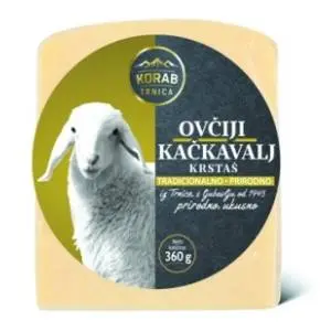 Ovčiji kačkavalj krstaš KORAB 360g slide slika