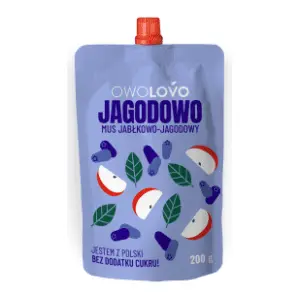 OWOLOVO voćni pire bobice 200g slide slika