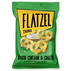 Perece FLATZEL sour cream & chive 65g slide slika