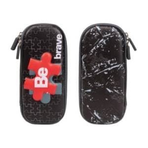 Pernica S-COOL 3D Eva prazna crno-crvena slide slika