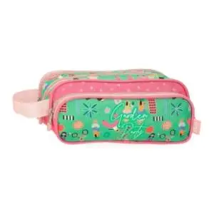 Pernica sa tri pregrade ENSO Garden party pink slide slika