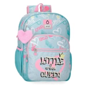 Ranac za školu ENSO Little urban queen 38cm tirkizni slide slika