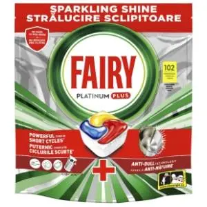 Tablete FAIRY Platinum plus 102kom slide slika