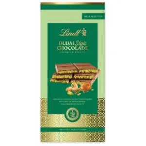 Čokolada LINDT Dubai 145g slide slika