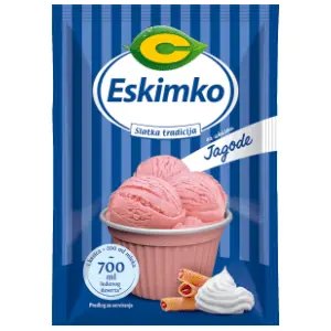 Sladoled ESKIMKO ledeni desert jagoda 75g slide slika