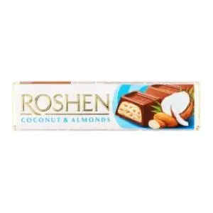 Čokoladica ROSHEN badem kokos 38g slide slika