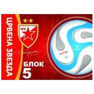 CRVENA ZVEZDA blok za crtanje br. 5 slide slika