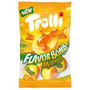 Gumene bombone TROLLI flavor mango 75g slide slika