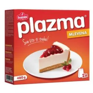 Keks Bambi PLAZMA Mlevena 480g slide slika