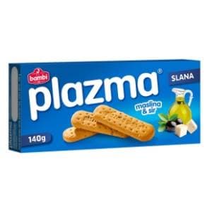 Keks Bambi PLAZMA slana masline i sir 140g slide slika