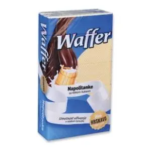 Napolitanke WAFFER mleko i kakao 400g slide slika