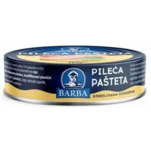 Pašteta BARBA pileća 180g slide slika