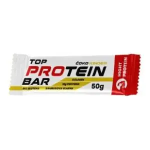 Protein bar TOP FOOD čoko kinder 50g slide slika