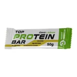 Protein bar TOP FOOD čoko lešnik 50g slide slika