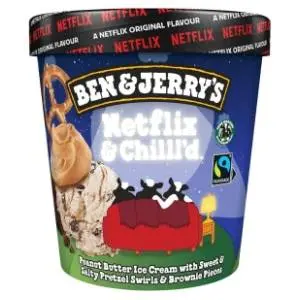 Sladoled BEN&JERRY'S Netflix & chilld 465ml slide slika