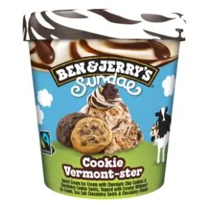 Sladoled BEN&JERRY'S Sundae Cookie Vermont-ster 427ml slide slika