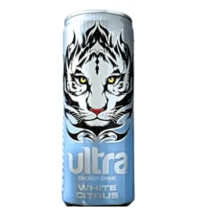 ULTRA ENERGY white citrus 250ml slide slika