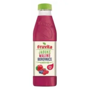 Voćni sok FRUVITA jabuke maline borovnice i ništa više 800ml slide slika