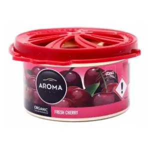 AROMA osveživač za auto organic cherry limenka 40g slide slika