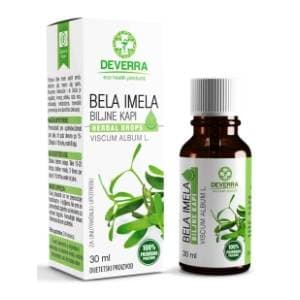 DEVERRA biljne kapi bela imela 30ml slide slika