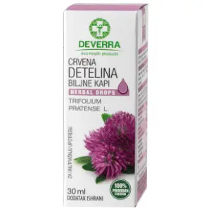 DEVERRA biljne kapi crvena detelina 30ml slide slika