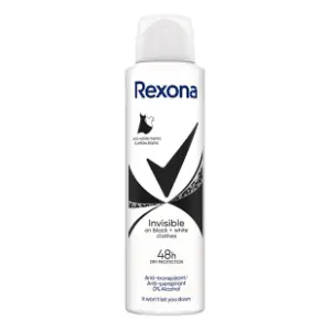 Dezodorans REXONA Invisible black&white 150ml slide slika