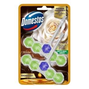 DOMESTOS WC osveživač white rose & tea 2x55g slide slika