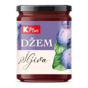 Džem K PLUS šljiva 360g slide slika