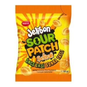 Gumene bombone KENT sour patch peach 80g slide slika