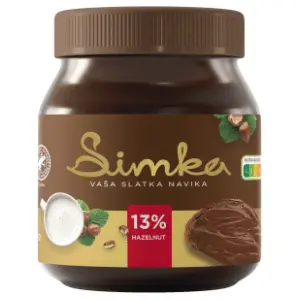 Krem SIMKA kakao 13% lešnika 375g slide slika