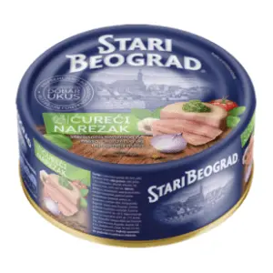 Narezak STARI BEOGRAD ćureći 400g slide slika