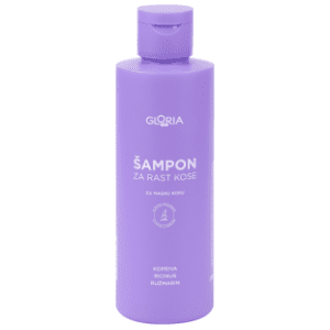 Šampon GLORIA za rast i masnu kosu 200ml slide slika