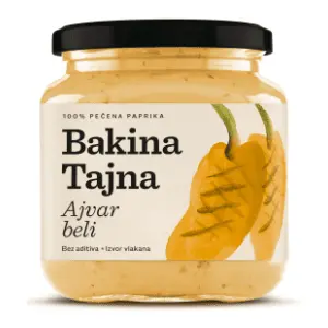 Ajvar BAKINA TAJNA Beli ajvar 300g slide slika