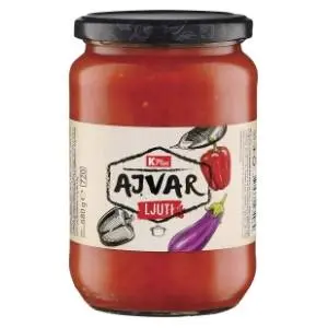 Ajvar K PLUS ljuti 680g slide slika