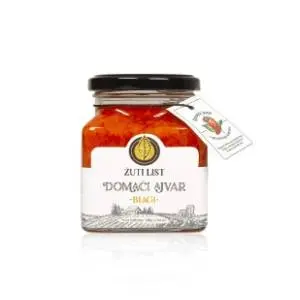 Ajvar ŽUTI LIST domaći blagi 550g slide slika
