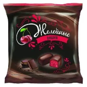 Bombone KDV čokolada i žele višnja 500g slide slika