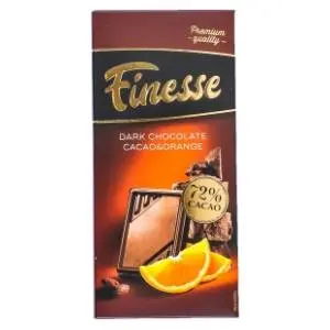 Crna čokolada FINESSE pomorandža 100g slide slika