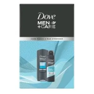 DOVE Men set clean comfort (gel za tuširanje i dezodorans) slide slika