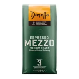 Espresso kafa DIMELLO Mezzo mlevena 250g slide slika