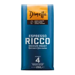Espresso kafa DIMELLO Ricco mlevena 250g slide slika