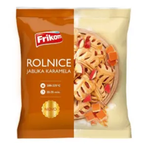 FRIKOM smrznute rolnice jabuka i karamela 800g slide slika
