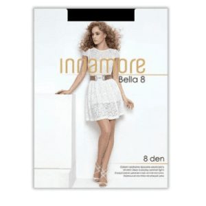 INNAMORE Bella hulahopke 8den crne M 3 slide slika