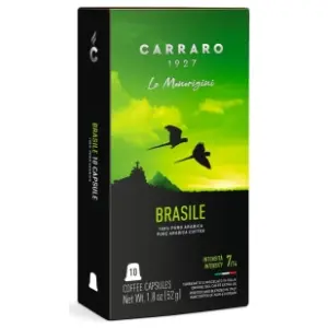 Kapsule za kafu CARRARO Brasile 10kom 52g slide slika