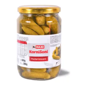 Kornišoni MAXI 680g slide slika
