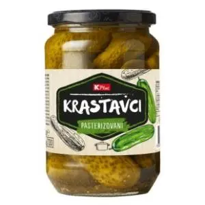 Krastavci K PLUS 670g slide slika