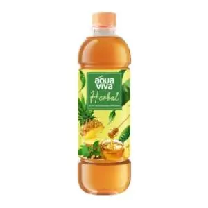 Ledeni čaj AQUA VIVA Herbal ananas ašvaganda 1,5l slide slika