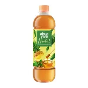 Ledeni čaj AQUA VIVA Herbal ananas asvaganda 500ml slide slika